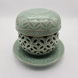 Traditional Korean Lattice Tea Cup 